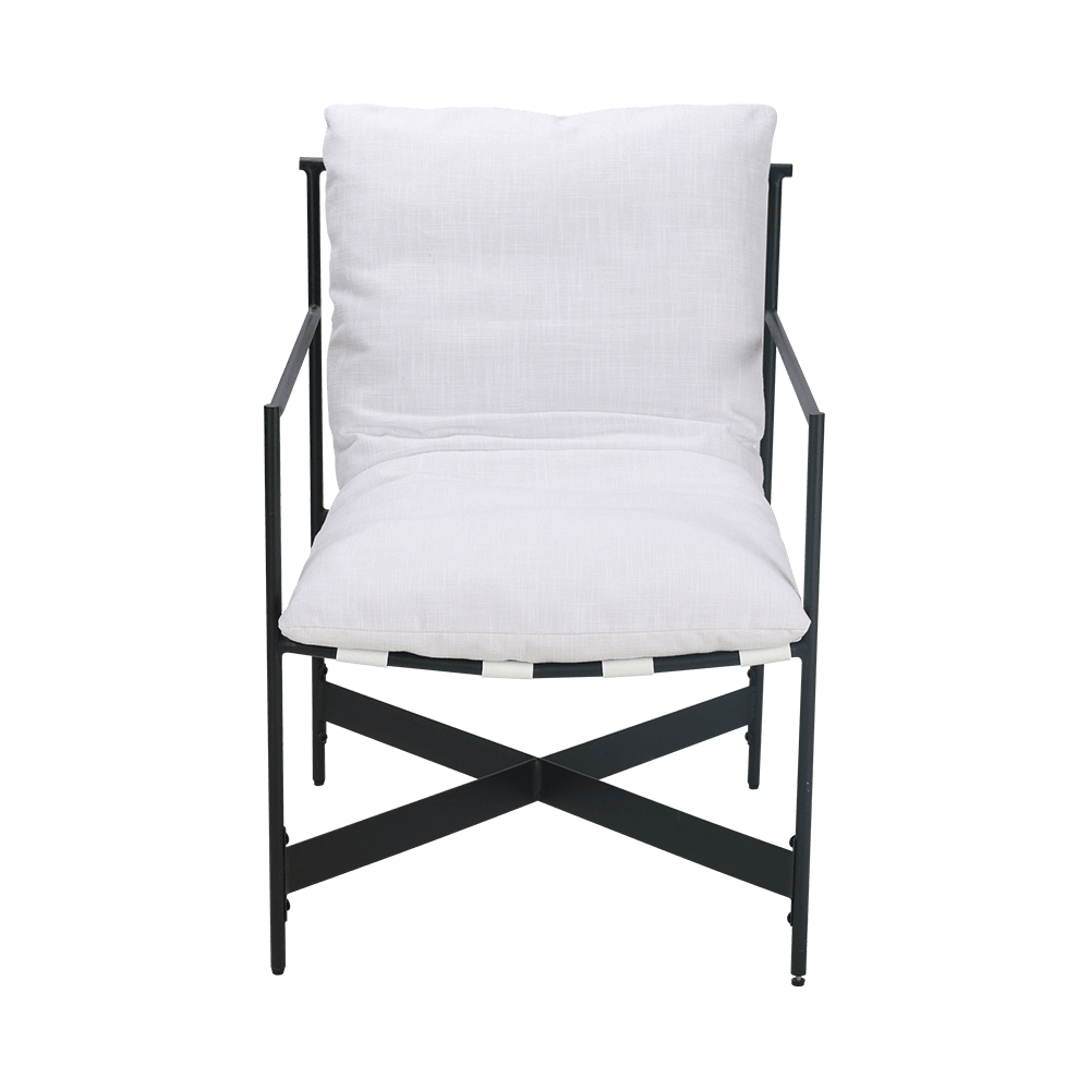 Scaun de luat masa din lemn de cauciuc alb